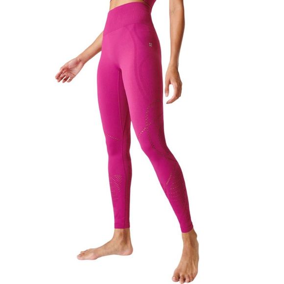 Sweaty Betty London 360 Seamless Yoga Leggings - Size 6 - Picture 3 of 9